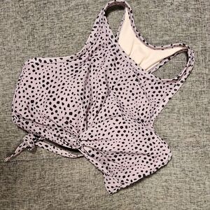 Kona Sol Polka Dot Swim Top D/DD